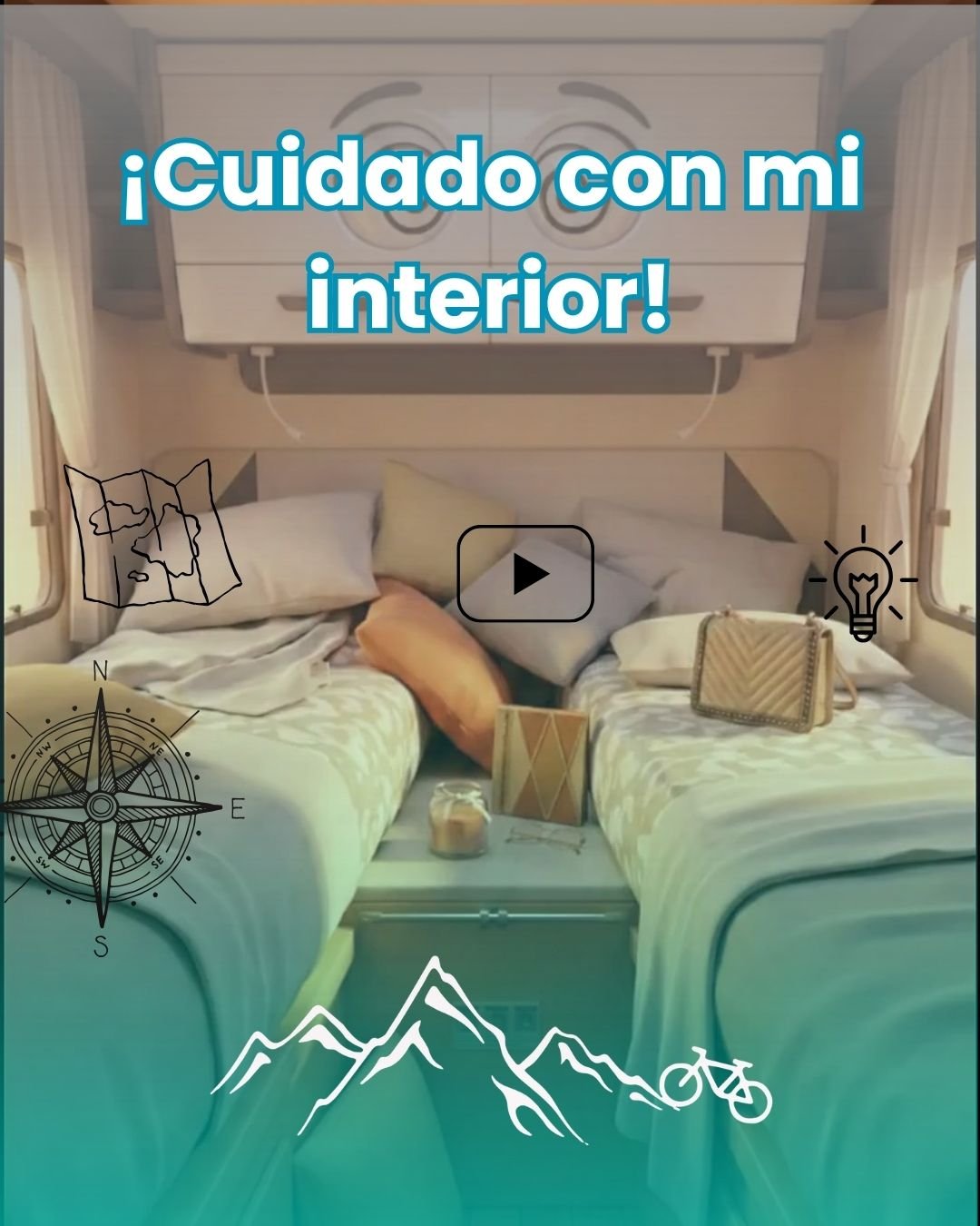 ⚠️ Cuidado con el INTERIOR: Cómo no romper nada en tu Autocaravana