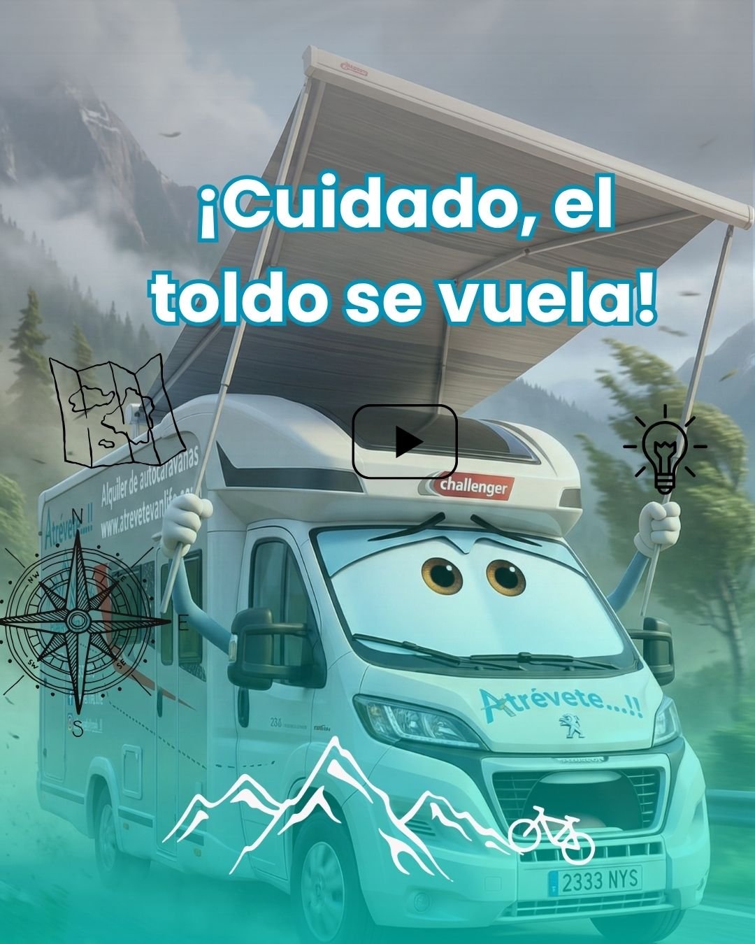 ¡Cuidado con el Toldo!